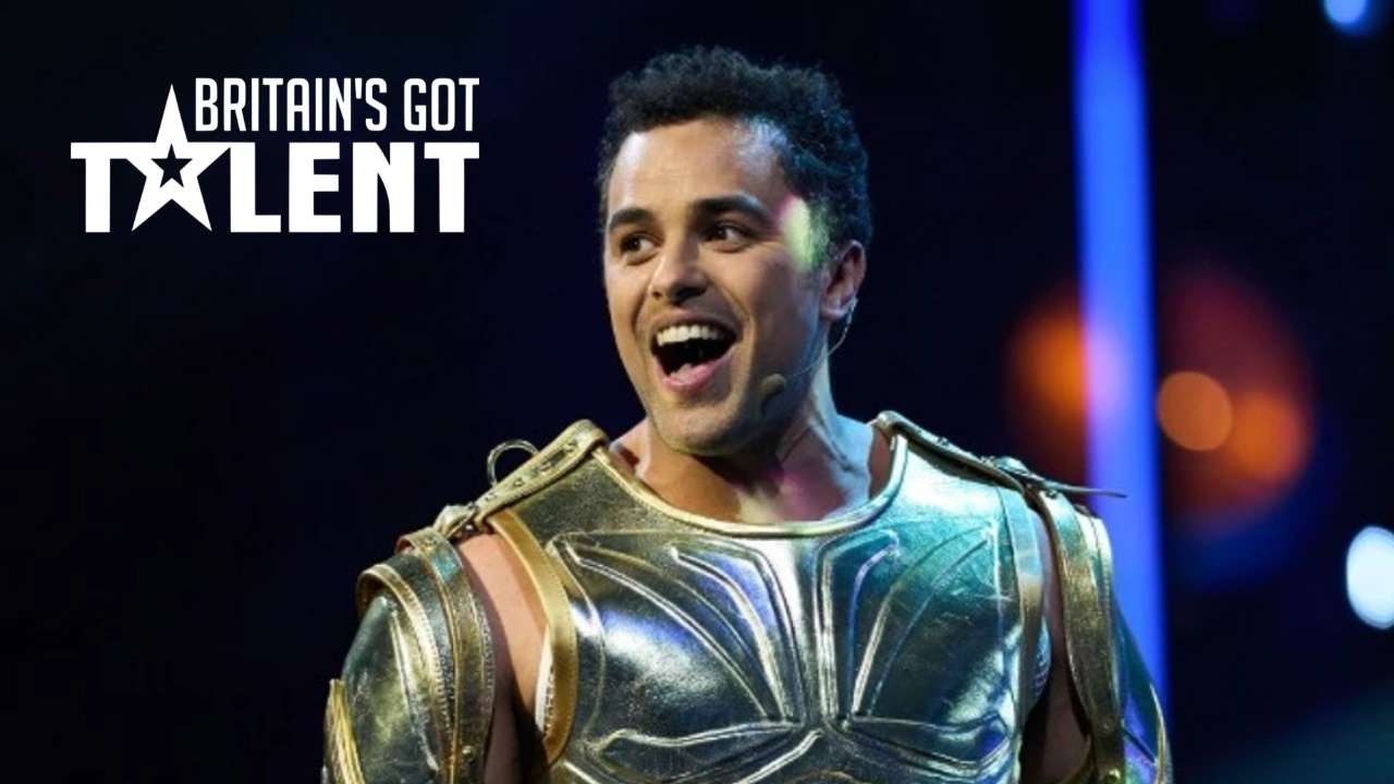 Hercules - Starring Luke Brady. Photo from the Royal Variety Performance 2024 (c) ITV