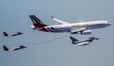 The British Air Force One is also an aerial tanker