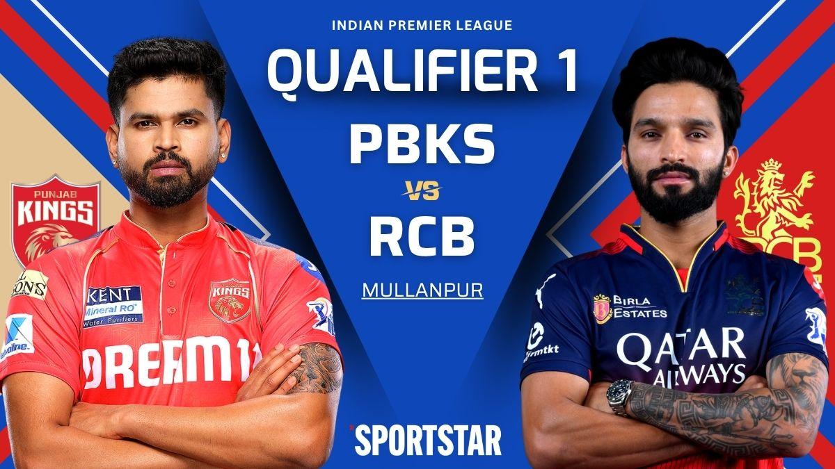 PBKS vs RCB Live Score, IPL 2025 Qualifier 1: Punjab Kings 9/1; Dayal removes Priyansh in second over