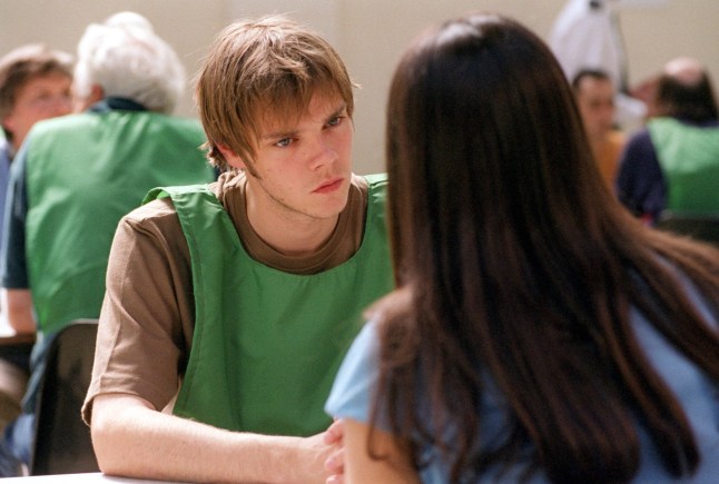 TELEVISION PROGRAMME: EASTENDERS. Picture Shows: JOE ABSOLOM as Matthew Rose and LEILA BIRCH as Teresa di Marco TX:BBC ONE, Monday, July 5, 1999 Teresa (LEILA BIRCH) visits Matthew (JOE ABSOLOM) in prison following his arrest for Saskia's (DEBORAH SHERIDAN TAYLOR) murder. WARNING: This copyright image may be used only to publicise current BBC programmes or other BBC output. Any other use whatsoever without specific prior approval from the BBC may result in legal action. ...0181 576 8649 Unmanipulated picture BBC ONE, Monday, July 5, 1999