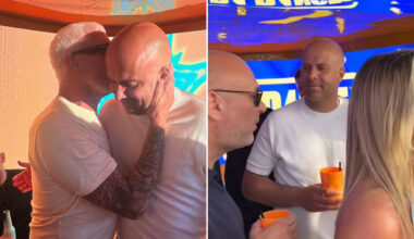 Liverpool boss Arne Slot parties with Wayne Lineker and EastEnders icon in Ibiza just hours after Arsenal clash