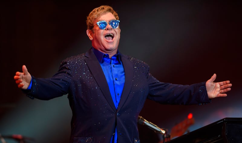 Sir Elton John is on track for another chart-topper