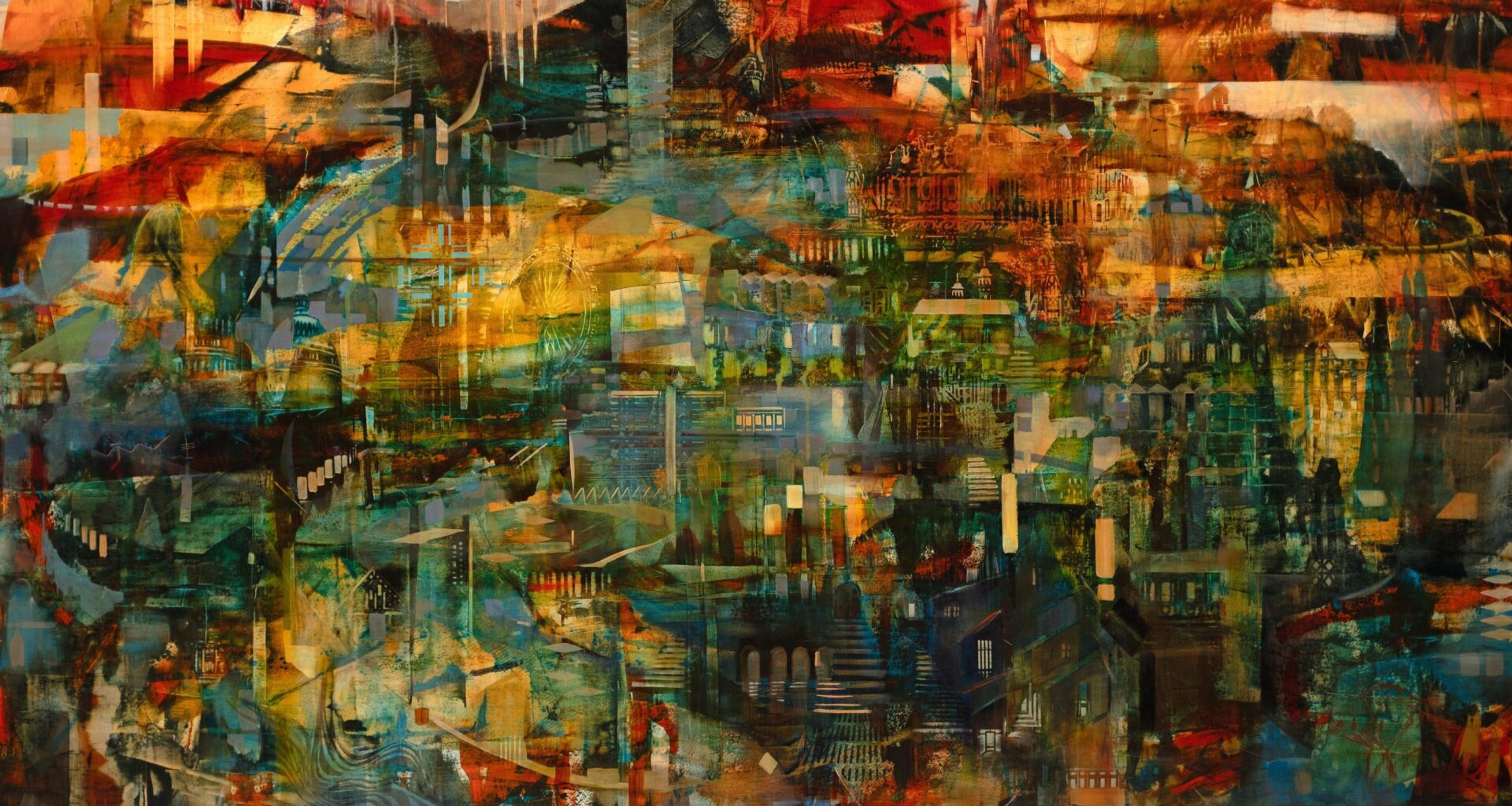Two Worlds: Kate Bentley exhibition shows Edinburgh in a different light