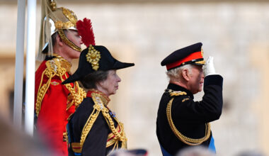 King Charles and Princess Anne take lead at important military parade