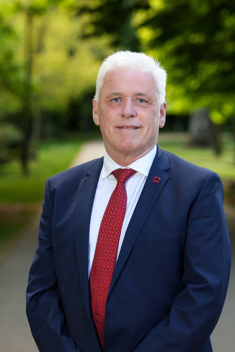 Fearghal McKinney: Head of British Heart Foundation NI, Fearghal McKinney, launches BHF’s new strategy, which calls for further investment in cardiovascular research to stop heart disease, save more lives and support everyone with heart disease to live a longer, healthier life.