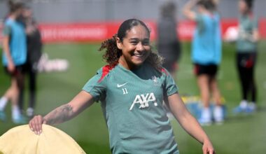 Training photos: Liverpool work towards Merseyside derby at Anfield