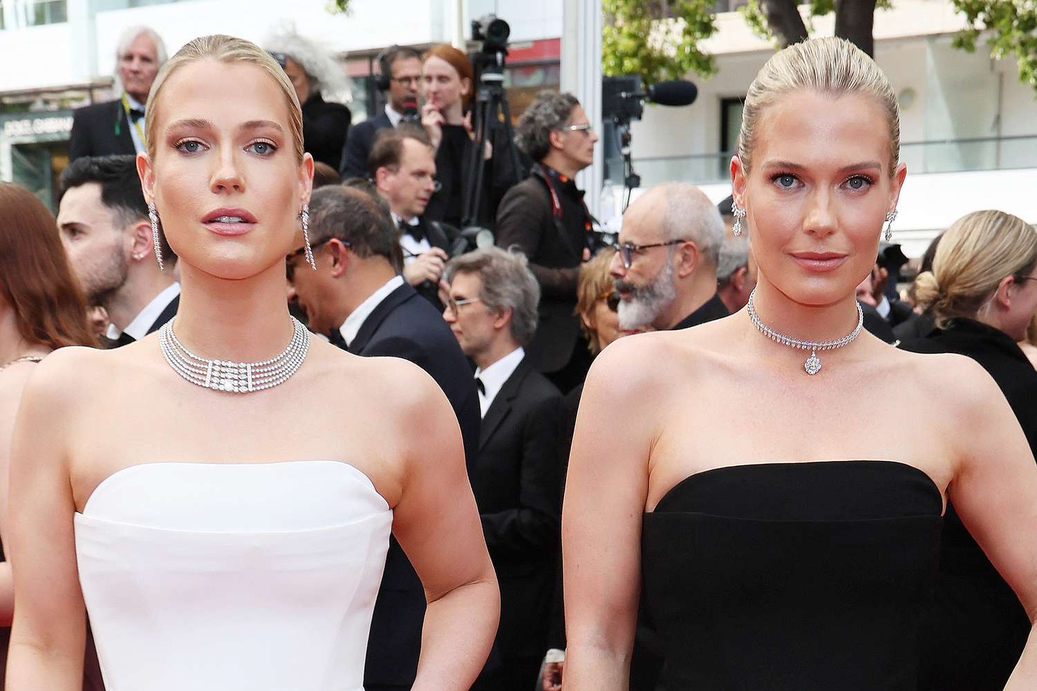 Princess Diana's Nieces Amelia and Eliza Spencer Twin at Cannes
