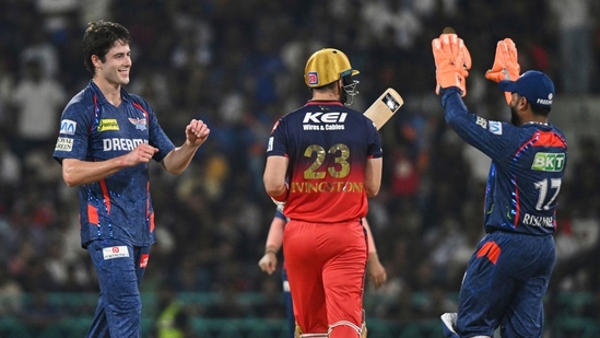William O'Rourke dismissed Liam Livingstone for a golden duck on Tuesday.(AP Image)