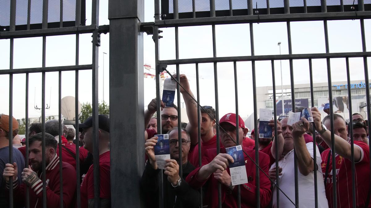 France’s Justice Minister apologises to Liverpool fans after blaming them for 2022 Champions League final incidents