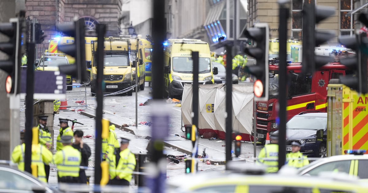 Four children among injured as car hits crowd at Liverpool FC victory parade – The Irish Times
