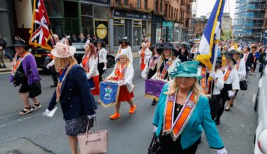 Orange Order chiefs blast ‘anti-Protestant hatred’ after Glasgow's women-only march 'targeted with online abuse'