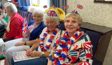 Celebrating the VE Day anniversary in Beeston