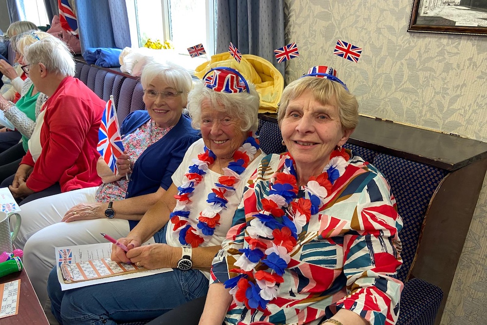 Celebrating the VE Day anniversary in Beeston