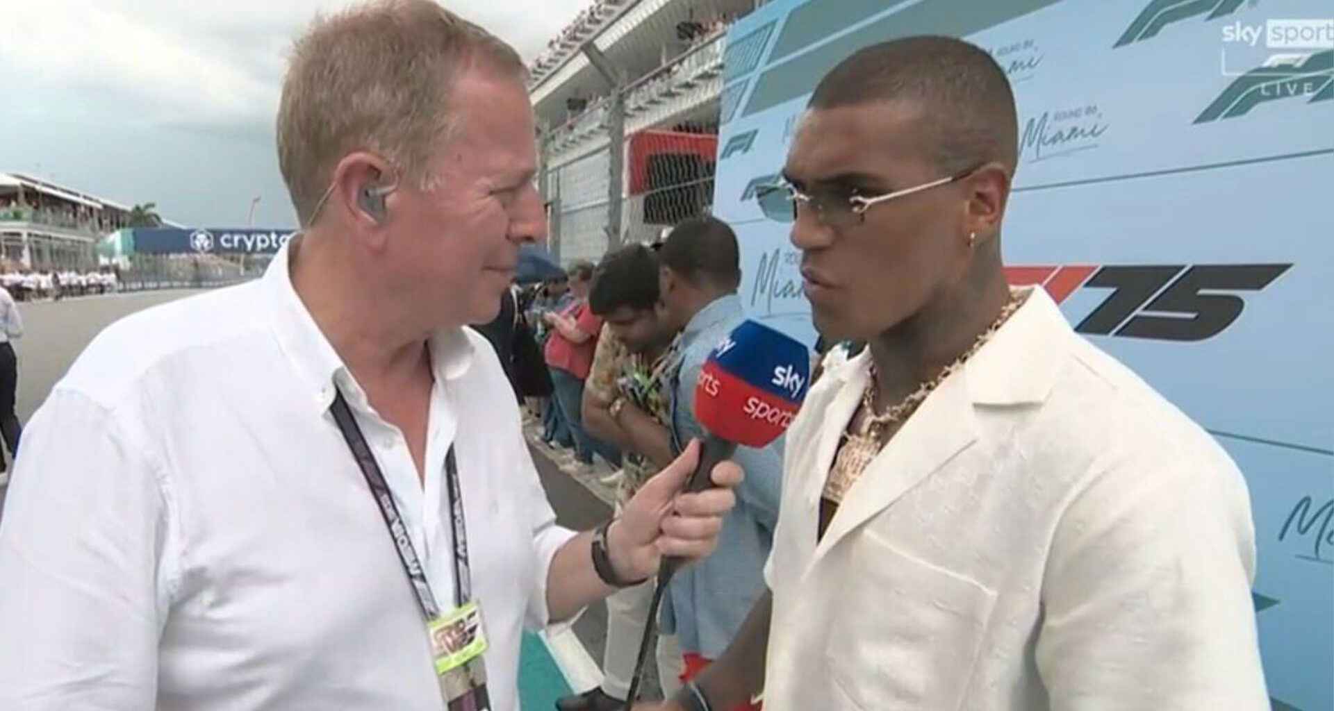 'I was dying inside' - F1 fans stunned after Martin Brundle CONGRATULATES Conor Benn despite boxer losing to Eubank Jr