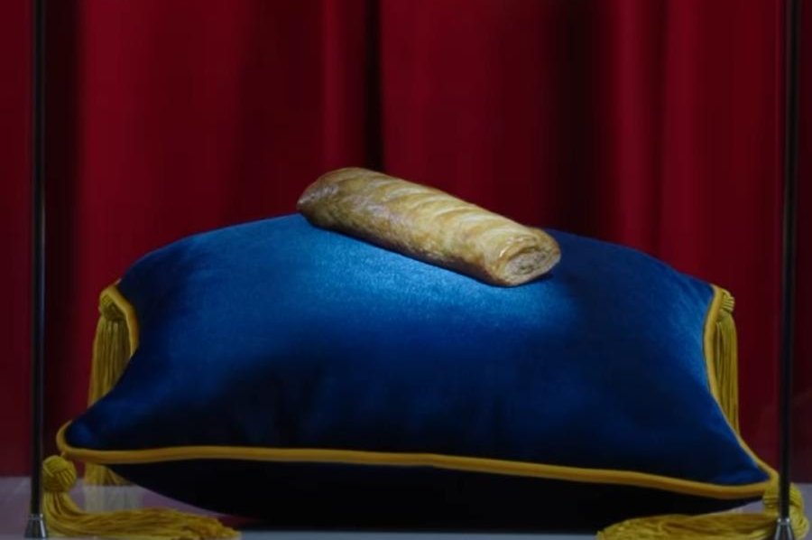Watch: Madame Tussauds London unveils wax sculpture of a Greggs Sausage Roll
