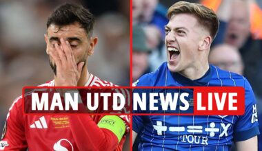 Man Utd transfer news LIVE: Bruno Fernandes willing to LEAVE, ALL players 'up for sale', Delap blow, Cunha deal AGREED