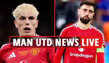 Man Utd transfer news LIVE: Saudi club set to make £100m Fernandes bid, Garnacho 'EXIT', defender to leave on FREE