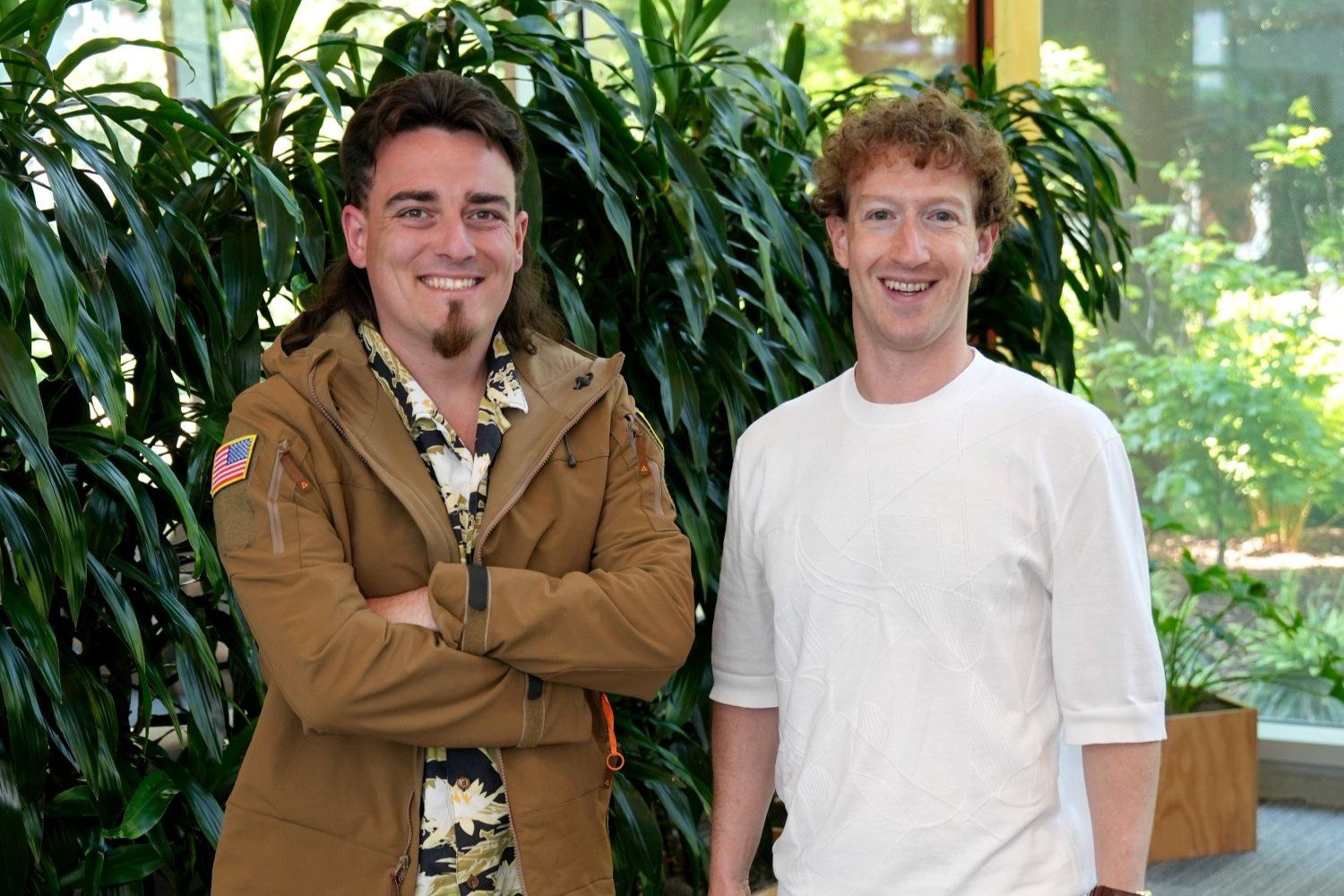 Mark Zuckerberg Palmer Luckey
