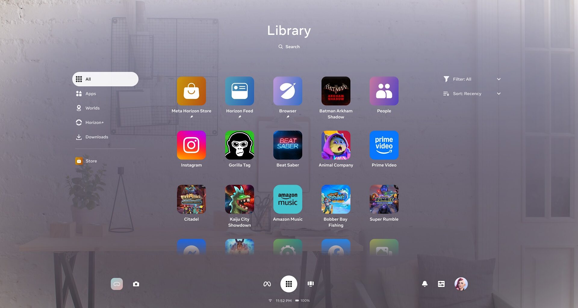 Meta Quest update introduces a revamped UI and 3D Instagram photos