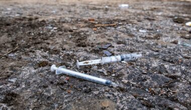 Drug fix room has made things worse - locals are buying bats for protection & there's used needles everywhere