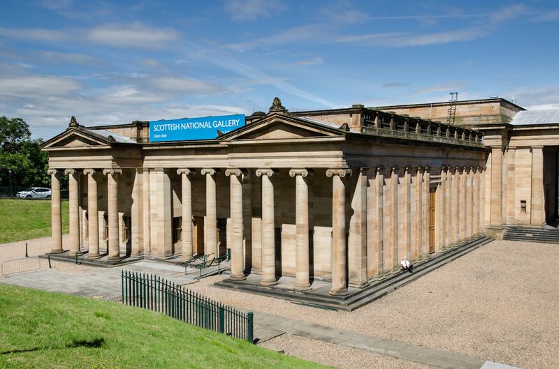 The Scottish National Gallery in Edinburgh