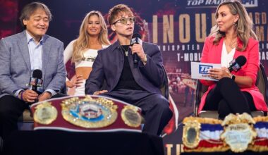 Plans in place for further Naoya Inoue fights in September, December, and early 2026