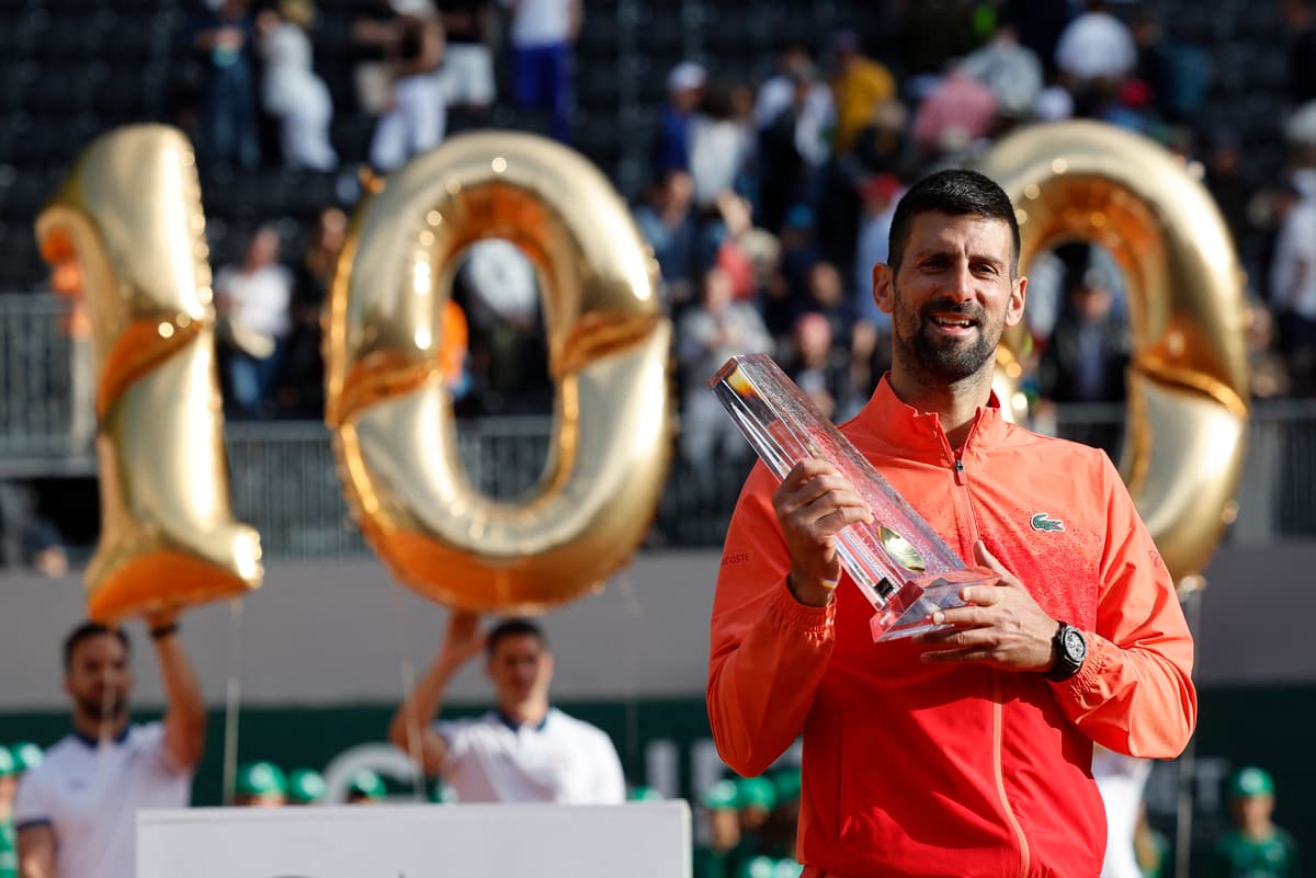 Djokovic celebrates 100th ATP Tour title win milestone at Geneva Open - London Evening Standard