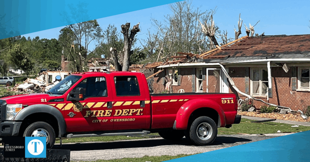 Owensboro Fire Department assists in tornado search and rescue in London, Kentucky