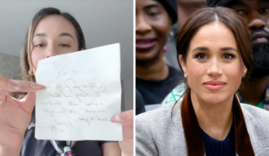 Meghan Markle Stuns Flight Attendant With Handwritten Note