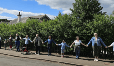 We formed human shield to save Scots special building - developers would be out of their minds to cross us
