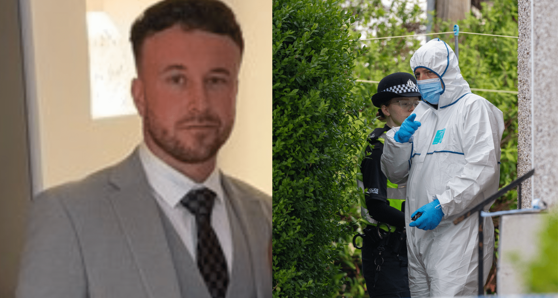 Murdered ex-footie starlet brutally stabbed to death at Glasgow home as woman, 41, injured