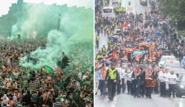 Celtic fans' title party set to clash with Orange Walk in Glasgow's Merchant City