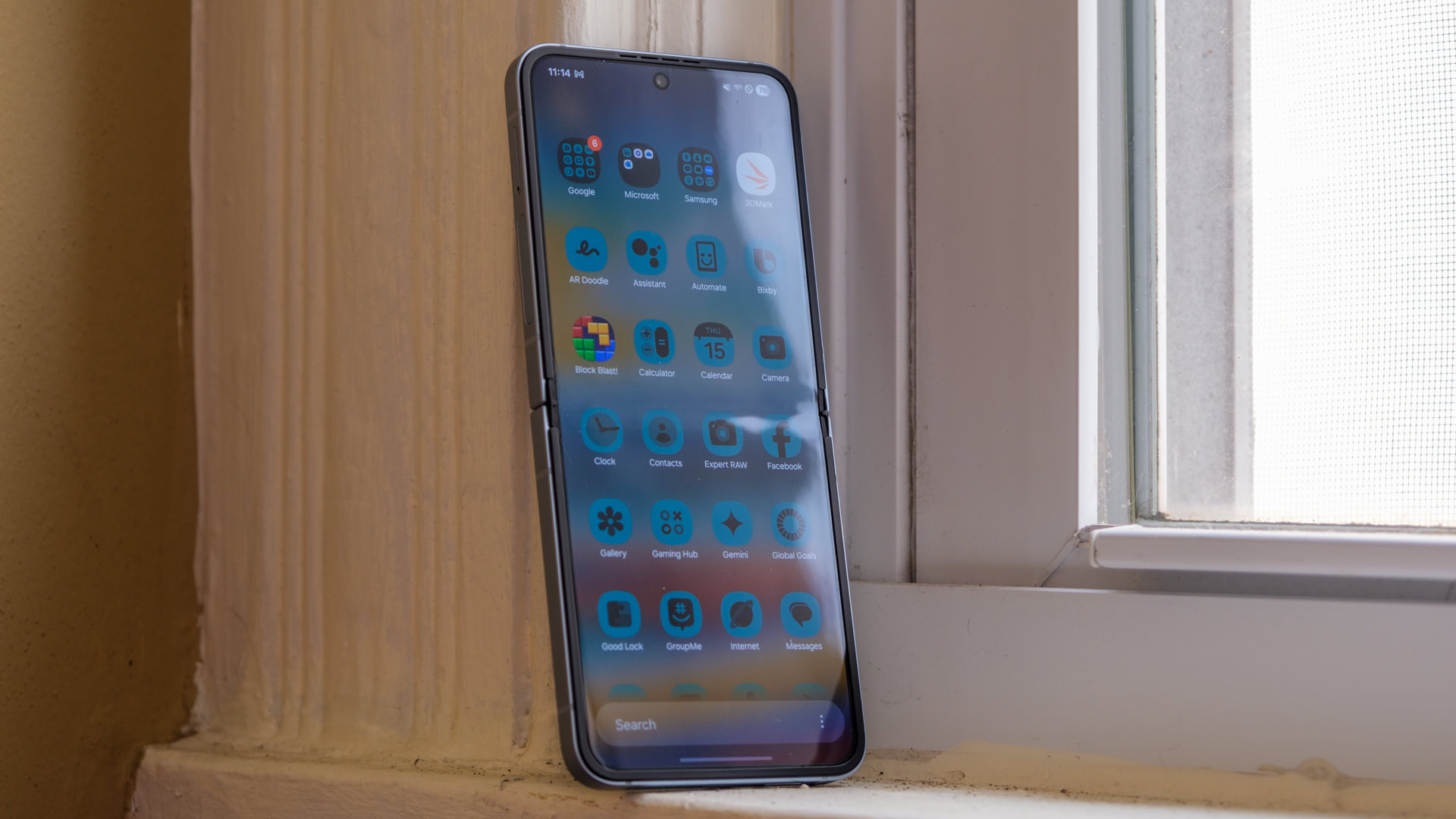 One UI 7 Galaxy Z Flip 6 vertical scrolling