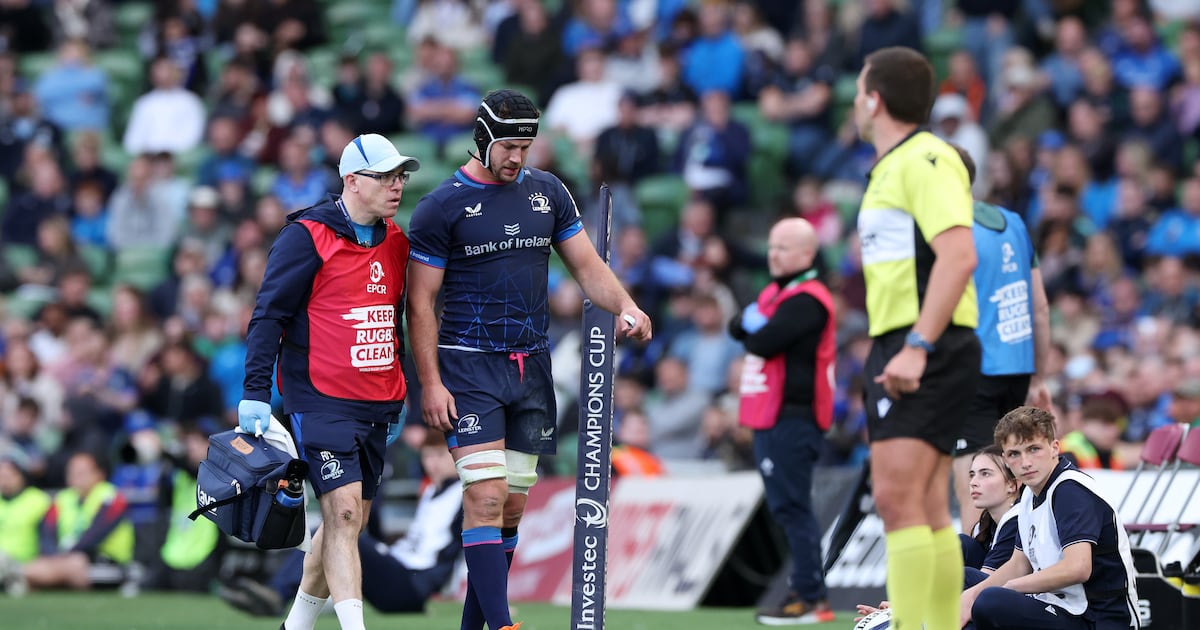 Caelan Doris ‘devastated’ to miss out through injury – The Irish Times