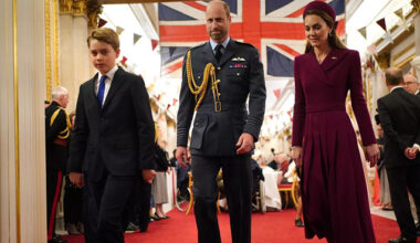 Prince George joins William-Kate Middleton at King Charles party