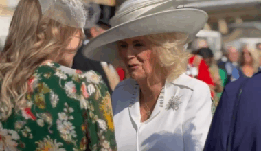 Queen Camilla in sparkling form as royal garden party celebrates education