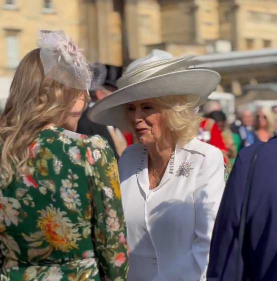 Queen Camilla in sparkling form as royal garden party celebrates education