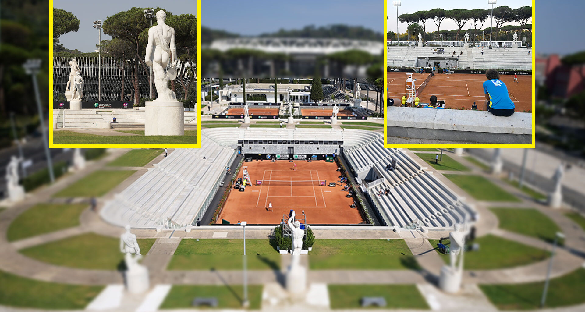 Stunning Italian Open venue built for Benito Mussolini hosts blockbuster finals after controversial changes