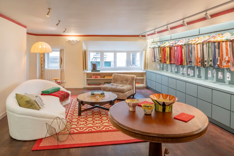 La Veste's first store in Paris.
