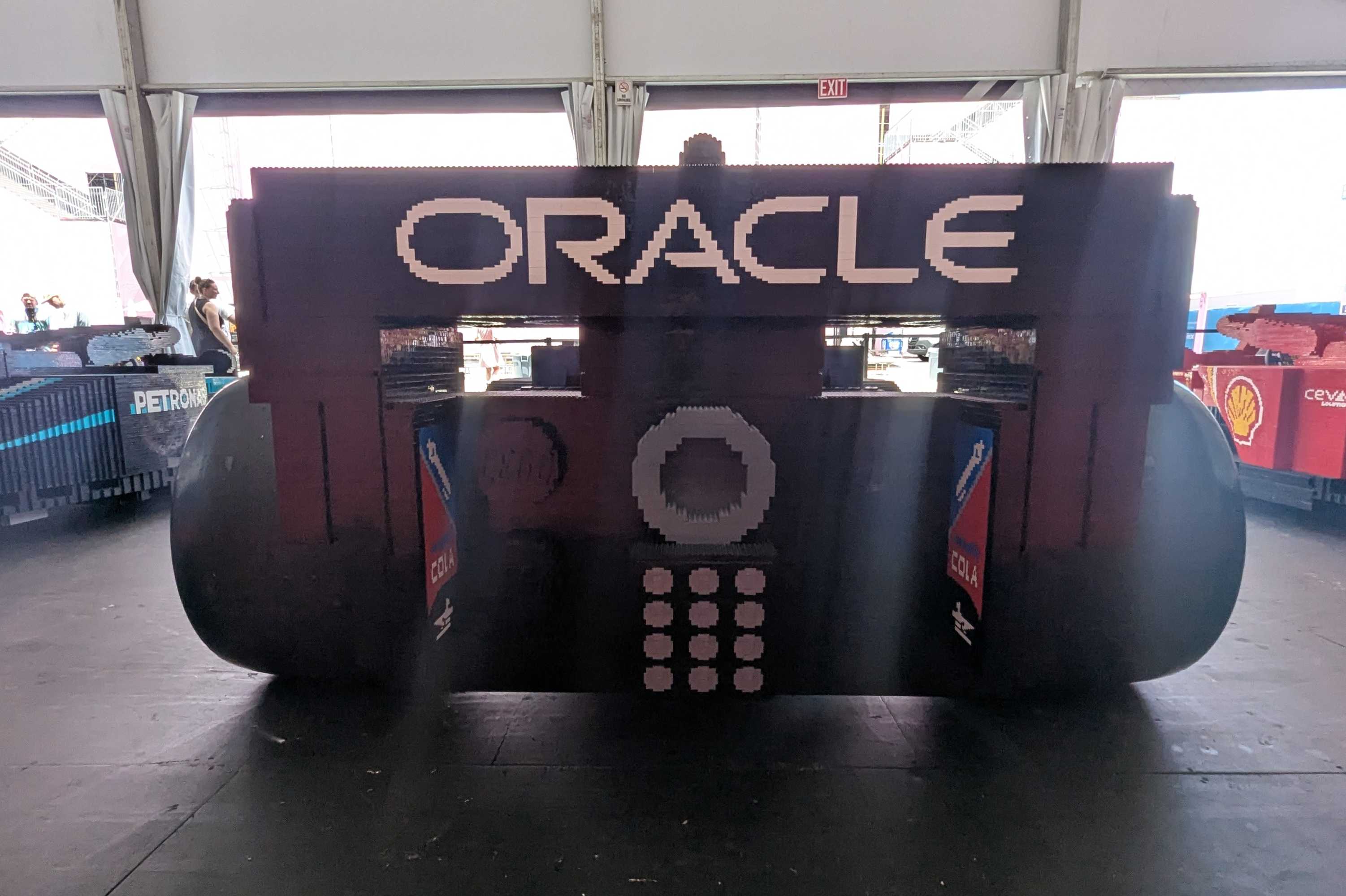 Red Bull Racing LEGO Formula 1 F1 PlanetF1 Miami Grand Prix rear