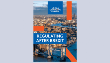 Regulating after Brexit - UK in a changing Europe