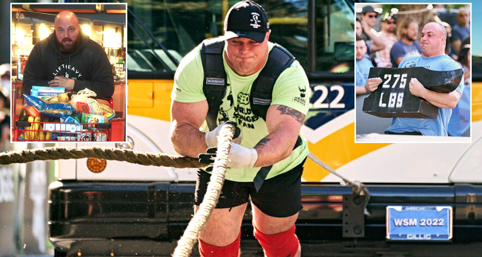 Inside mad diet of World's Strongest Man competitor with £12,000 food bill, 'Monster Mash' meal and NEVER drinking water