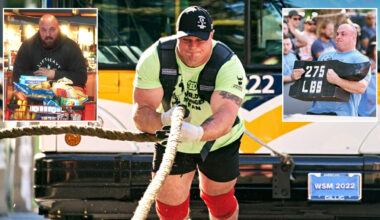Inside mad diet of World's Strongest Man competitor with £12,000 food bill, 'Monster Mash' meal and NEVER drinking water