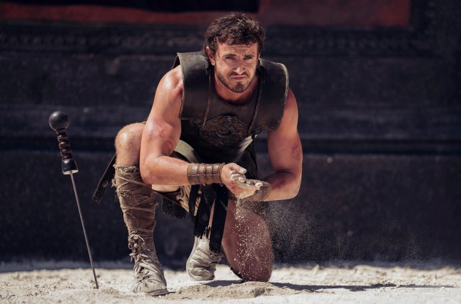 This image released by Paramount Pictures shows Paul Mescal in a scene from 