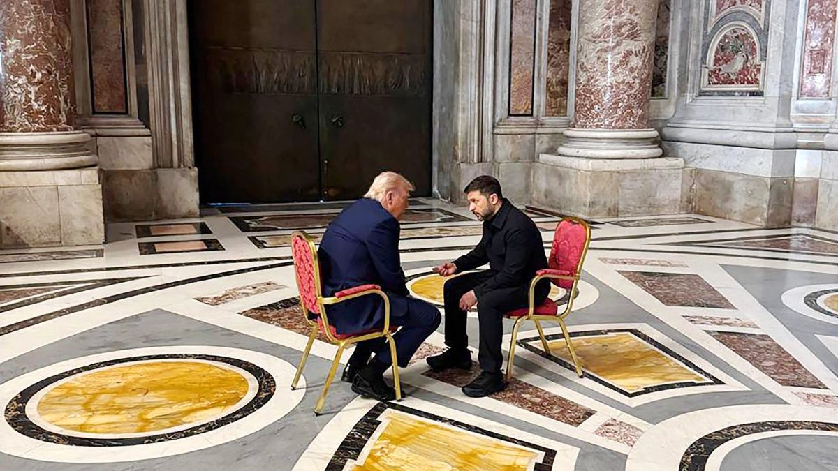 Zelensky says talks with Trump at Vatican 'best' yet