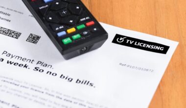 How much the UK pays for TV licence fee, compared to Germany, Italy and Switzerland