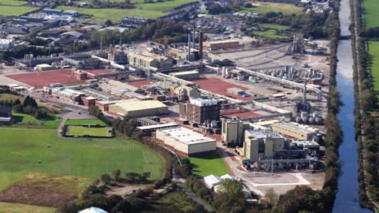 GSK's antibiotics factory in Ulverston, Cumbria, will be closing next month (Photo: GSK)