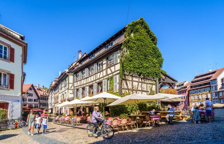 The half-timbered houses of Petite France in Strasbourg are easy to reach by train (Photo: olrat/Getty Images)