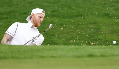 England's cricketers want us to stop talking about golf