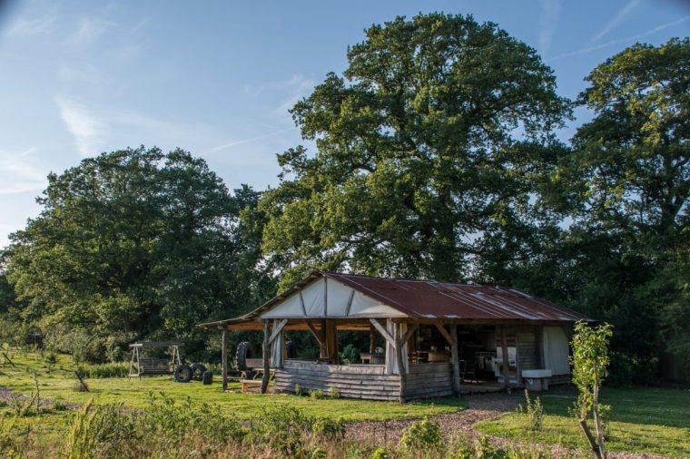 The Knepp Estate's wilderness kitchen (Photo: Knepp)
